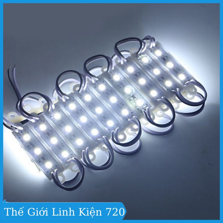 Bộ 10 Thanh Led Hắt 12V Siêu Sáng ( Mỗi thanh 3 bóng )
