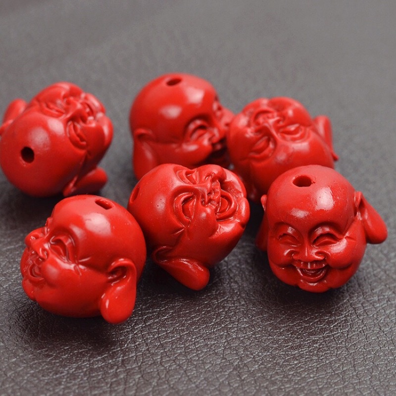 Charm chu sa phật di lạc - hàng tốt loại 1 ph090