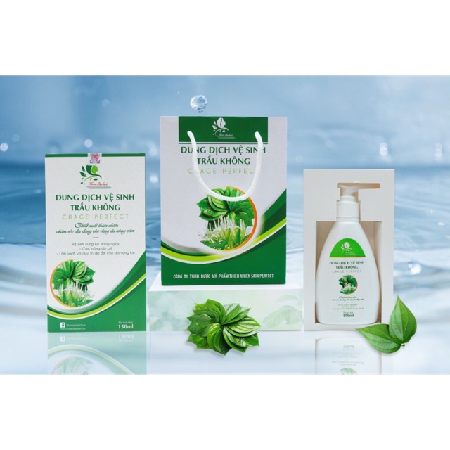 Dung dịch vệ sinh trầu không skin perfect 150ml