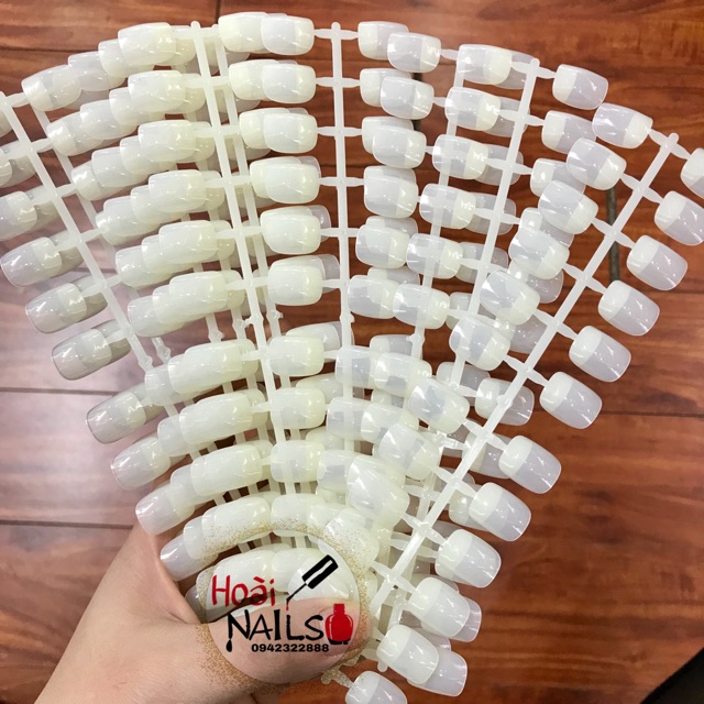 Móng mẫu Chân Hàn tròn ngắn cute phụ kiện nail