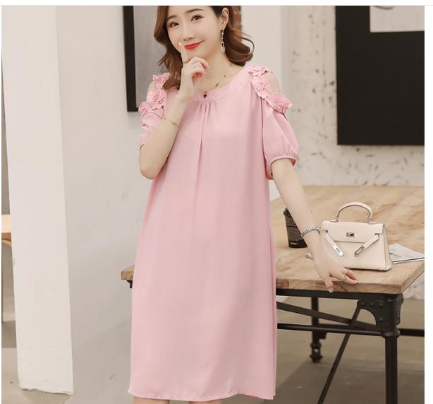 [HCM]ĐẦM BẦU VÁY BẦU CÔNG SỞ KẾT HOA TAY