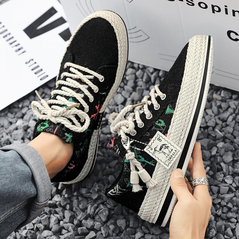 Giày Sneaker Giày Vải Nam HOTTREAND Mới Nhất