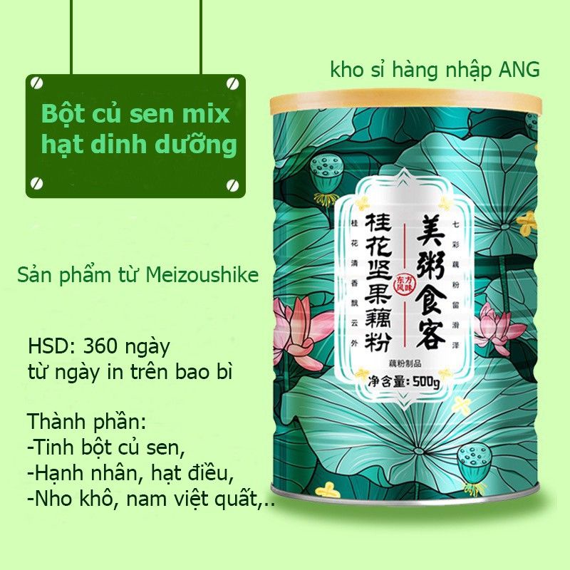 NGŨ CỐC ĂN KIÊNG MIX HẠT, SỮA CHUA 500G