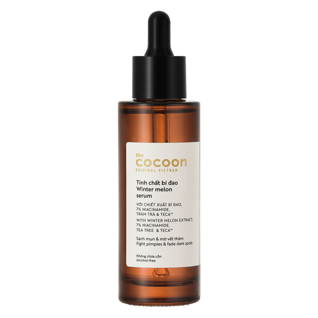 Tinh chất bí đao cocoon vietnam 70ml kiểm soát dầu sạch mụn ẩn mụn đầu đen