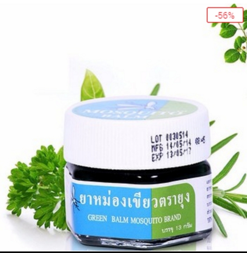 Combo 2 Lọ Dầu Thoa Trị Muỗi Đốt An Toàn Chuẩn Thái Lan