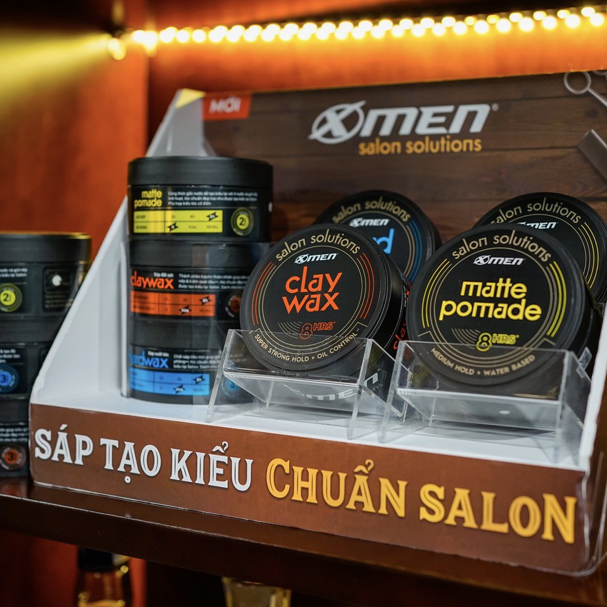 [HCM]Sáp đất sét Xmen Salon Solution Matte Pomade