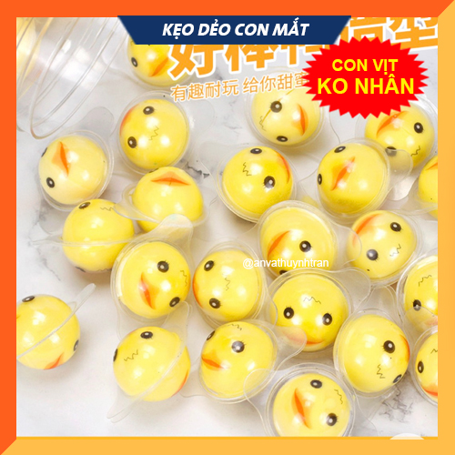 [Combo 5 viên] Kẹo dẻo con mắt/ vịt vàng Eyeball siêu HOT (Không nhân)
