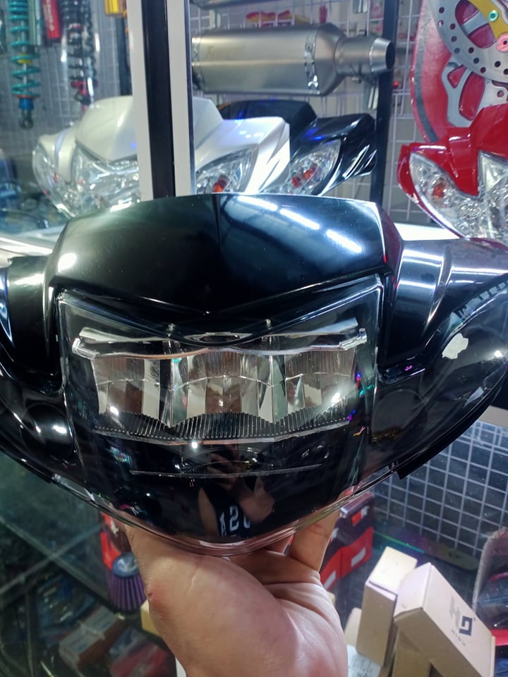 Pha chóa 2 tầng lắp dòng xe Sirius