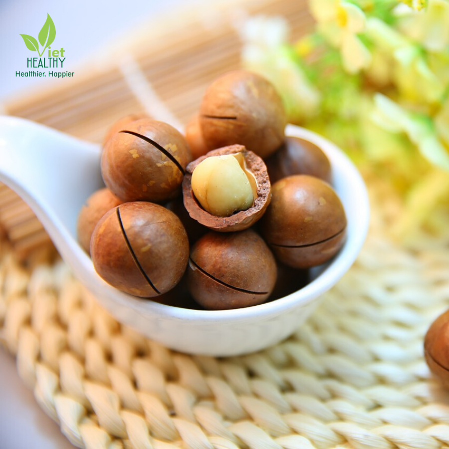 Hạt Macca nứt vỏ nhập khẩu Úc - Bịch 500g