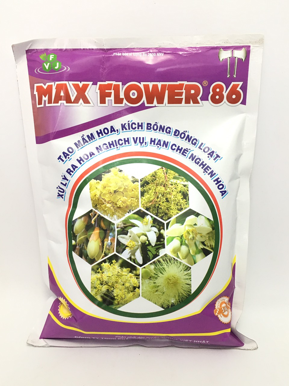 PHÂN BÓN KÍCH HOA MAXFLOWER 86 (LÂN 86%) GÓI 1KG