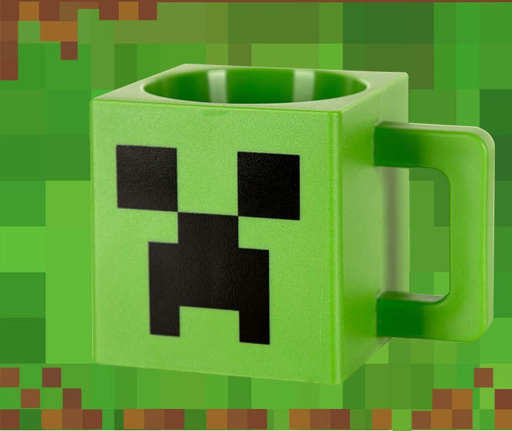 Cốc Creeper Minecraft chính hãng Mojang
