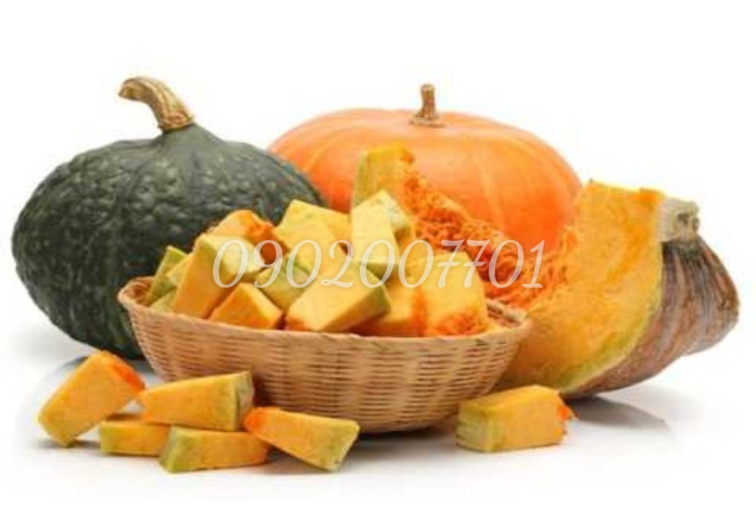 1 Kg Bột bí đỏ sấy lạnh nguyên chất 100%