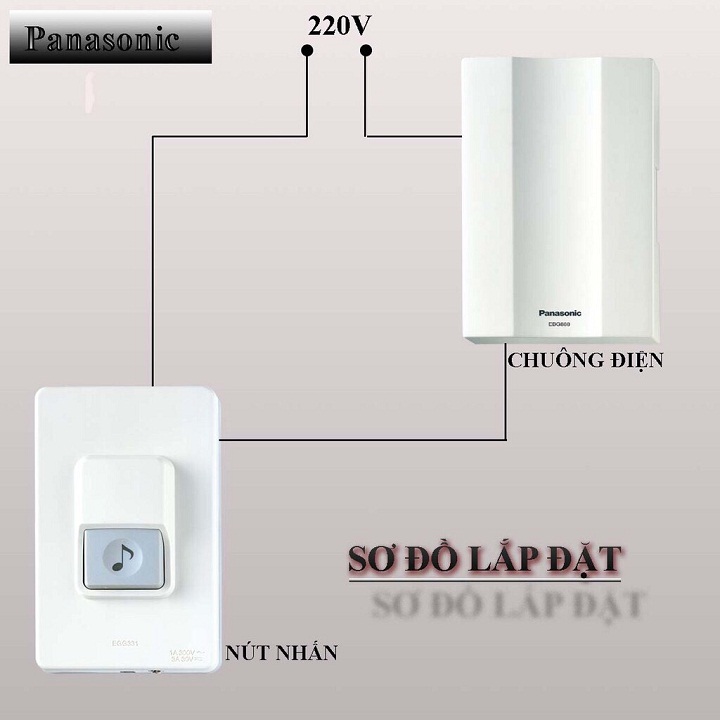CHUÔNG ĐIỆN PANASONIC,CHUÔNG CỬA PANASONIC,NÚT NHẤN CHUÔNG