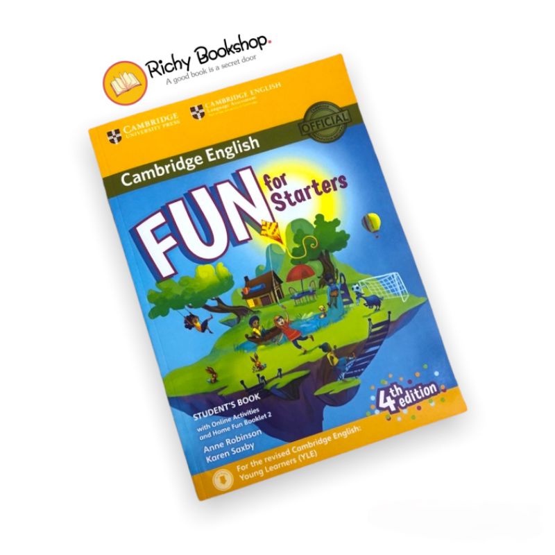 Bộ Fun for Starters - Movers - Flyers bản đẹp Offset