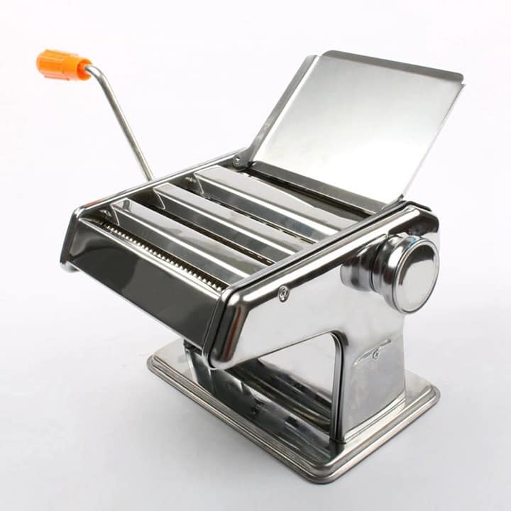 Máy cán bột mì 2 LUOI , cán vỏ bánh, cắt mì 3 lưỡi dao