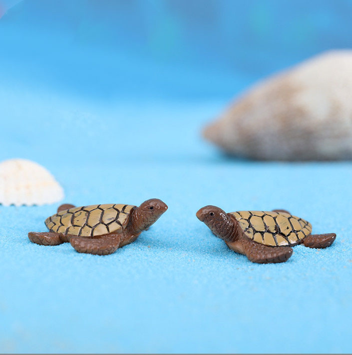 Mô hình rùa biển mini trang trí tiểu cảnh, terrarium