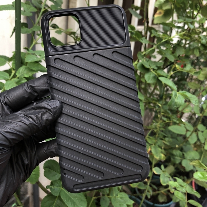 Ốp lưng pixel 4 - pixel 4 xl dẻo vân chéo
