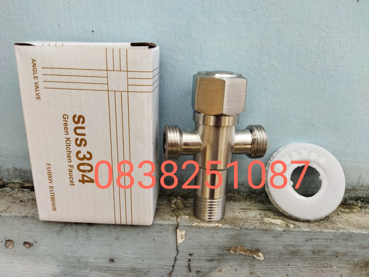 [HCM][LOẠI 1 GIÁ SỈ] Van Chia Nước Van Khóa Nước INOX 304 nối dây cấp và dây xịt T CẦU CÓ KHÓA ĐƯỢC NƯỚC LẠI T CẦU BA NGÃ