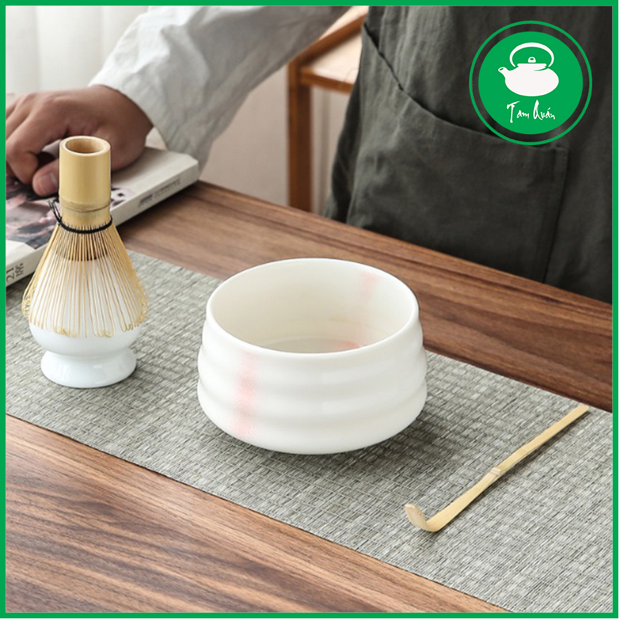 Bộ dụng cụ 4 món pha trà matcha