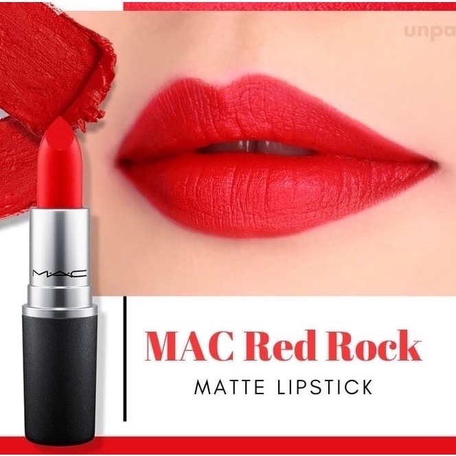 (Bill Mỹ) Son M.A.C Red Rock 640 Màu Đỏ