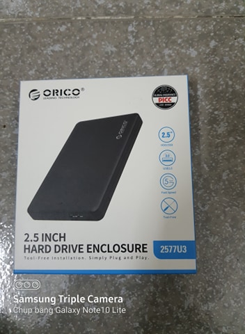 HCMBox Orico HDD 2.5 dây kết nối 3.0 dùng làm ổ cứng di động