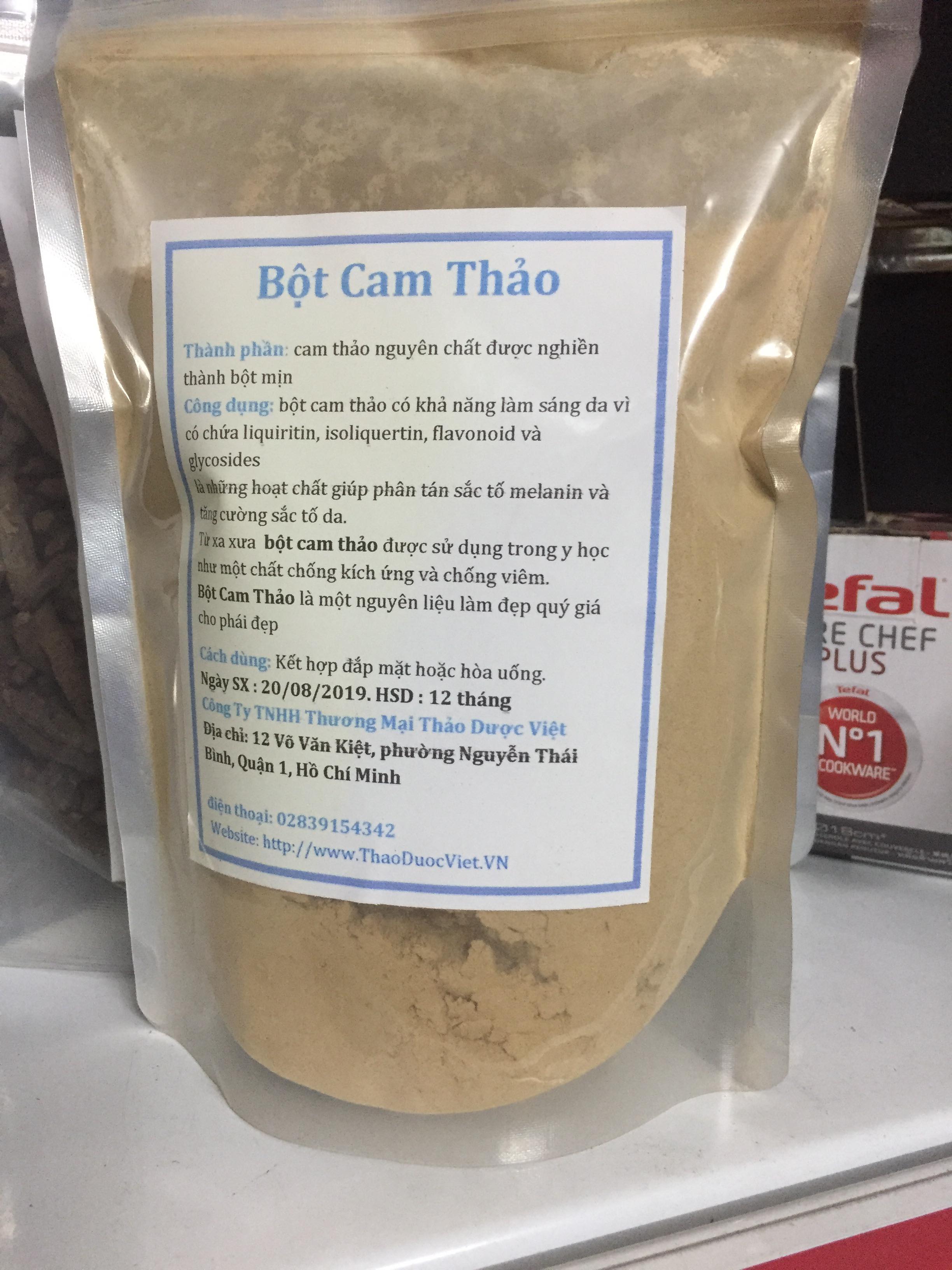 250g Bột cam thảo nguyên chất giúp trắng da