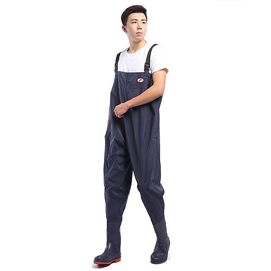 Ủng liền quần lội nước 120cm, chống thấm nước tuyệt đối, quần lội nước