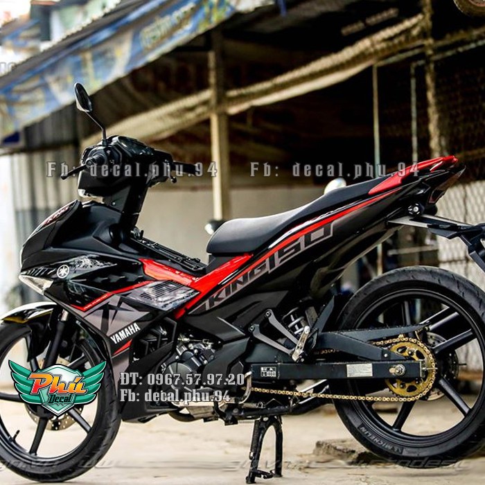 Tem rời Ex 150 Mx King Chỉ Đỏ (P)|Mẫu mã đa dạng|Chi tiết sắc nét|Nhận làm Tem rời theo Yêu Cầu