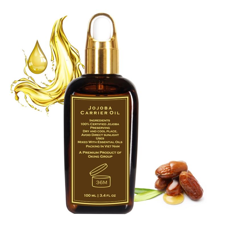 [Hàng chính hãng]Dầu Jojoba vàng nguyên chất 100ml