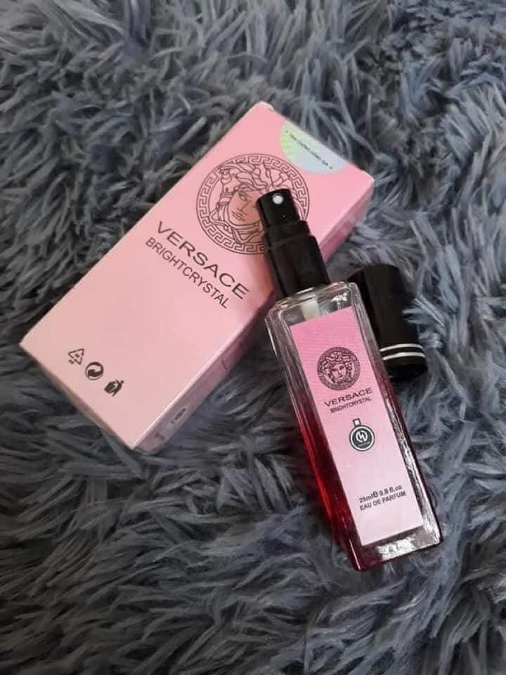 Nước hoa mini Pháp H.parfum VERSACE BRIGHTCRYSTAL Nữ dạng xịt 25ml