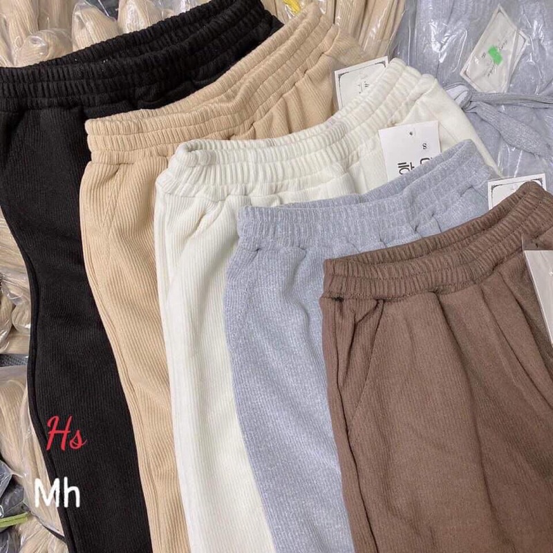 Quần len tăm nhiều màu siêu xinh