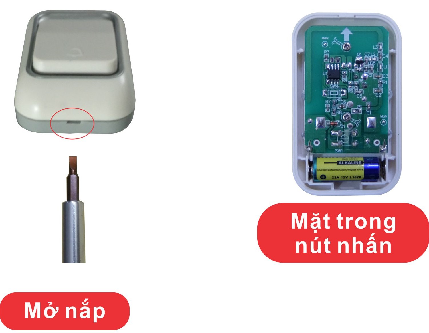 Nút Nhấn Chuông D66B