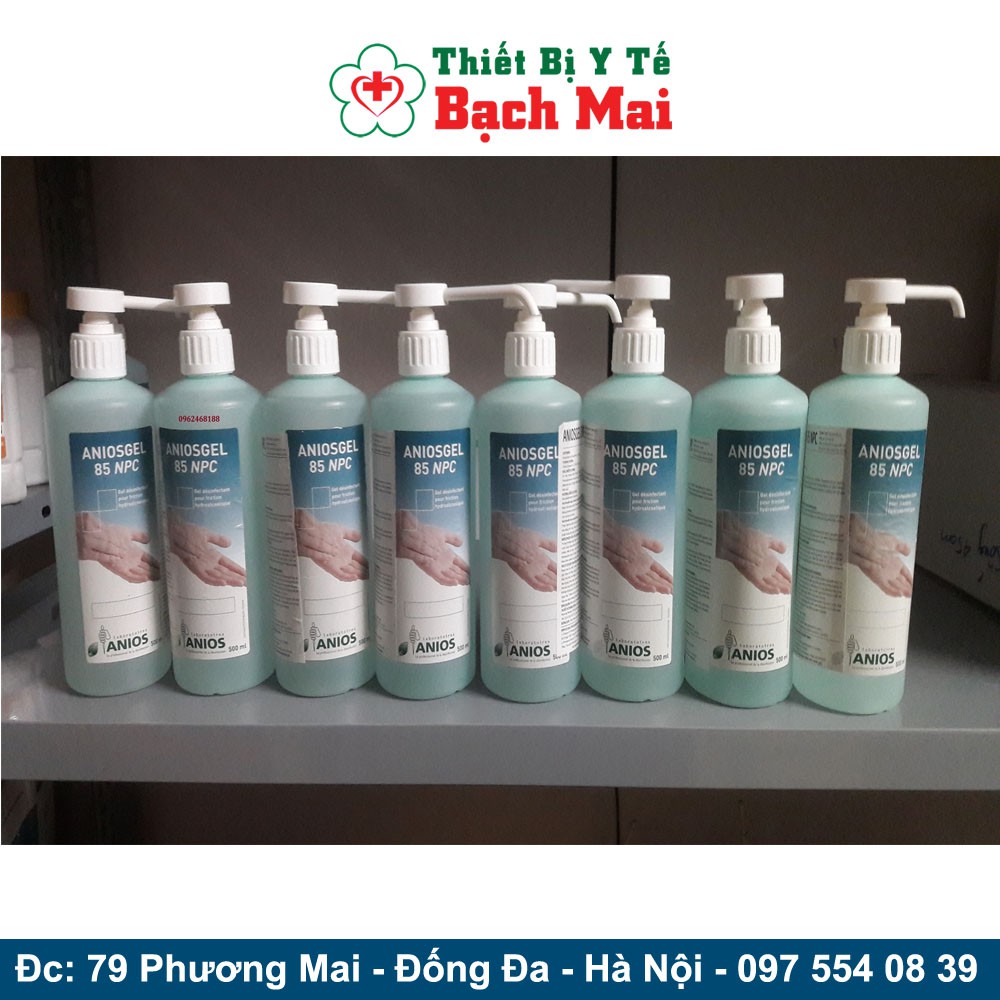 Rửa Tay Khô Sát Khuẩn Anios Gel 500ml - Pháp