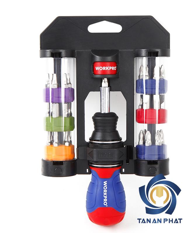 Bộ tua vít 38 chi tiết WORKPRO W021177