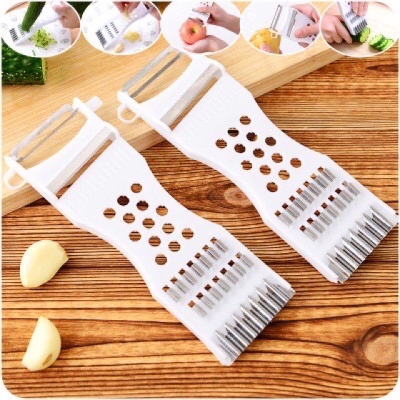 Dụng cụ nạo rau củ quả cầm tay 3 chức năng tiện lợi