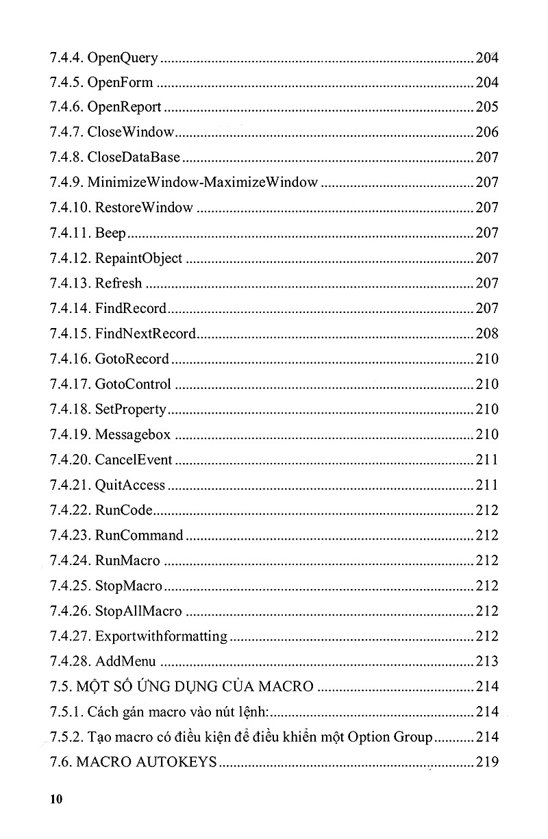 Fahasa - Hướng Dẫn Lập Trình Quản Lý Với Microsoft Access
