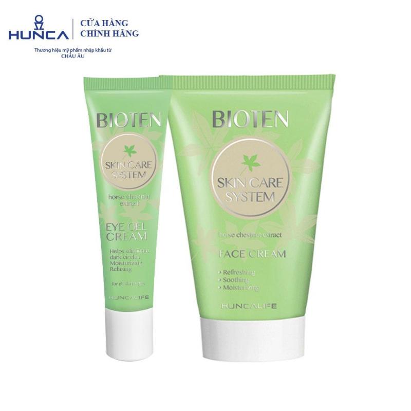 Combo Kem Mắt Và Kem Dưỡng Da Bioten Huncacre chống lão hoá, giảm thâm quầng mắt nhập khẩu trực tiếp Thổ Nhỹ Kỳ