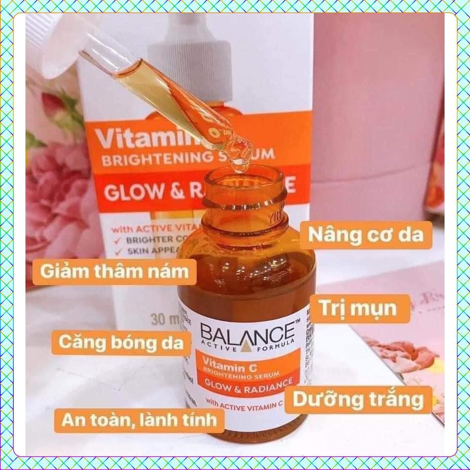 [HCM]Serum Vitamin C Balance Dưỡng Sáng Da Mờ Thâm Active Formula 30ml