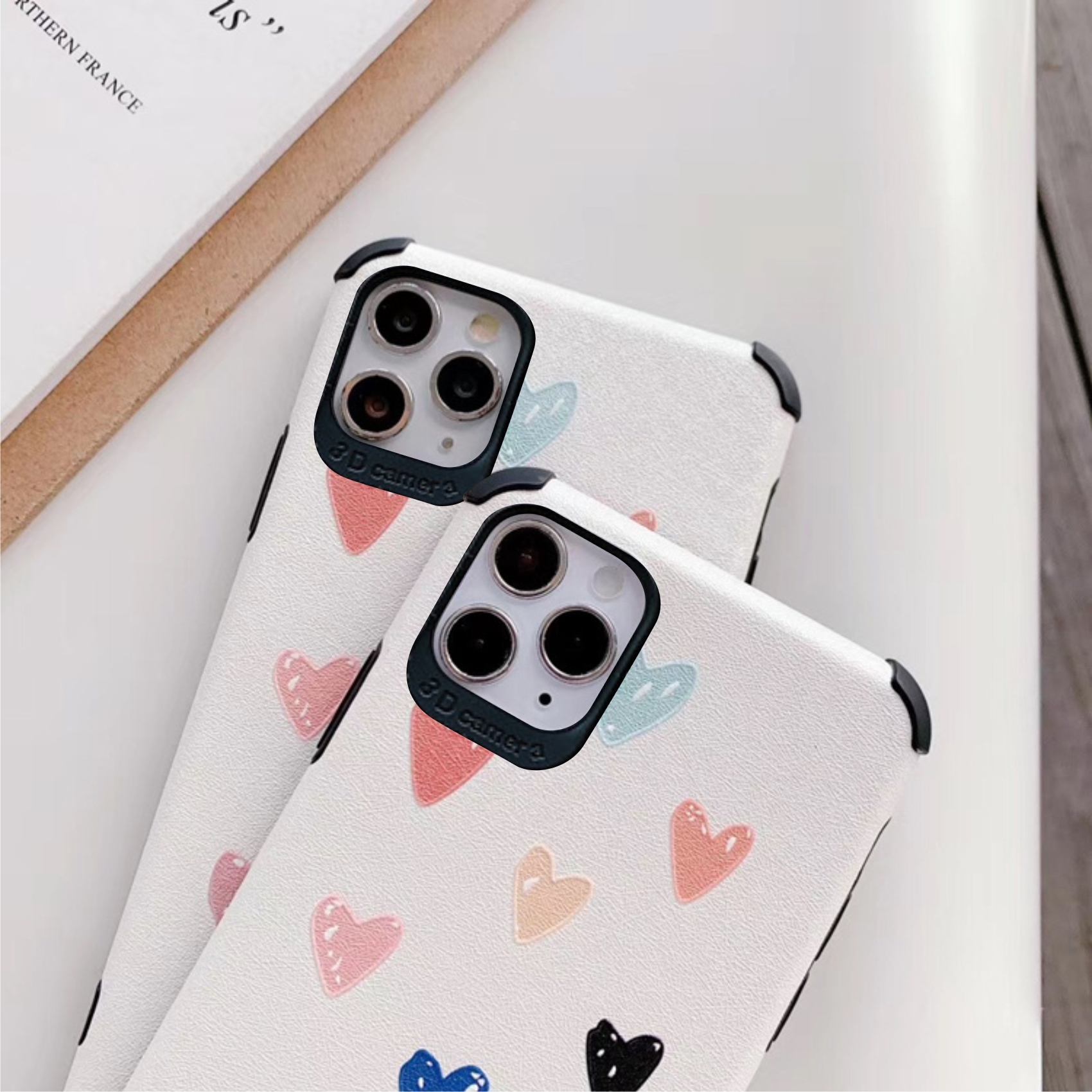 Ốp Lưng Da IMD Heart