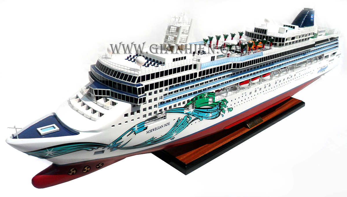[HCM]Mô hình Thuyền du lịch NORWEGIAN JADE (Giá xưởng)
