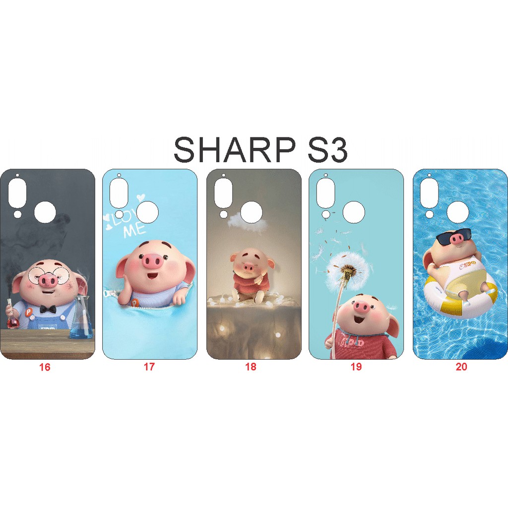 Ốp lưng Sharp Aquos S3 / S3 mini hình dễ thương (P2)