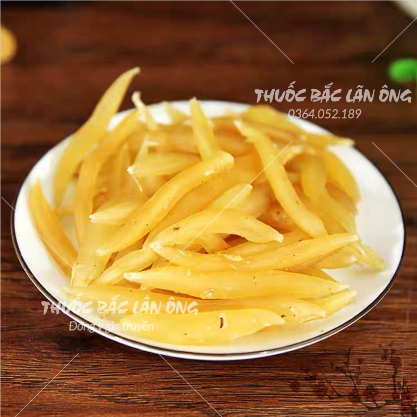 Thiên môn đông 100g, thiên môn khô, dẻo, thơm - Lãn Ông