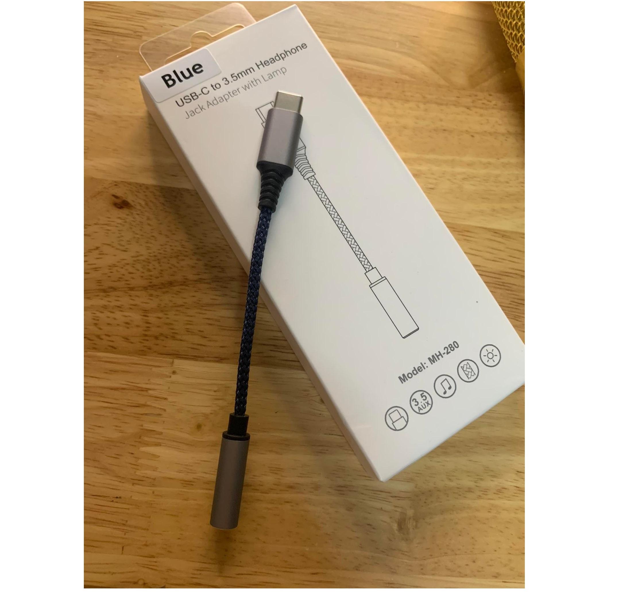 Cáp chuyển đổi Type C sang 3.5mm dùng live stream chất lượng cao