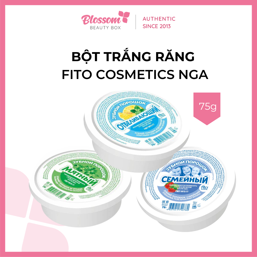 75g - Bột trắng răng Fito Cosmetics Nga