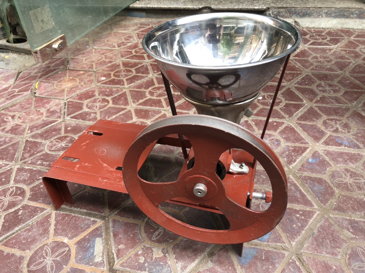 Bệ đùn thịt, xay xương không motor, cối 8/10/12
