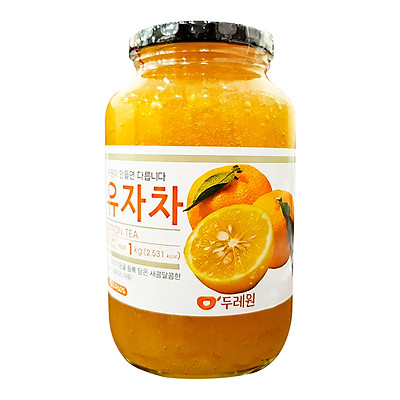 Trà chanh mật ong hàn quốc - hũ 1kg 남원)꿀유자차