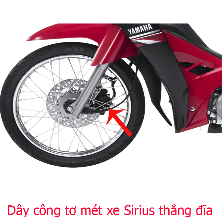 [A ĐÂY RỒI] Dây công tơ mét xe SIRIUS phanh ĐĨA - dây đồng hồ xe máy yamaha SIRIUS TQ dài 80cm-83cm, phụ tùng xe máy giá rẻ