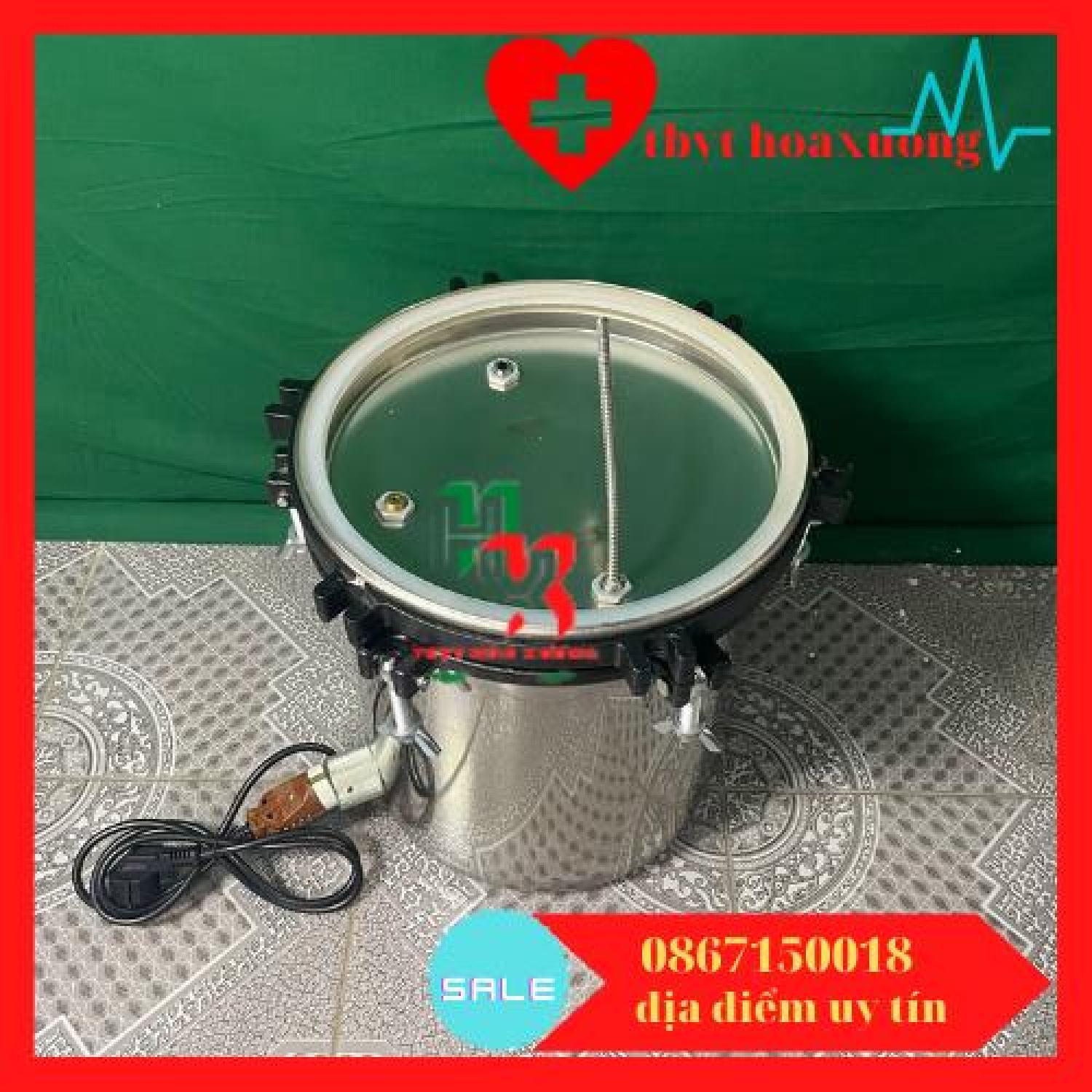 nồi hấp ướt tiệt trùng 18 lít