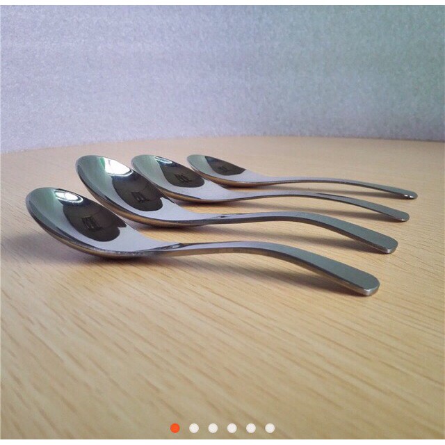 Thìa (muỗng) súp inox nhập khẩu thìa phở inox xịn
