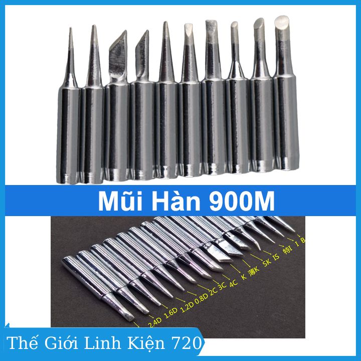 Mũi hàn 900M dùng cho tay máy hàn Hakko 936 / 937